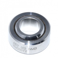 ABT6 NMB 3/8'' Spherical Bearing Stainless Steel/PTFE - Chamfer Type
